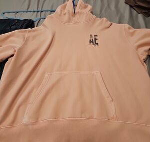 American Eagle Outfitters Men's Beige Hoodie